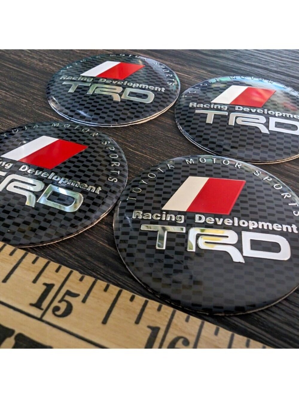 Central Wheel Caps TRD Racing Habcap 4pc - Picture 4 of 6